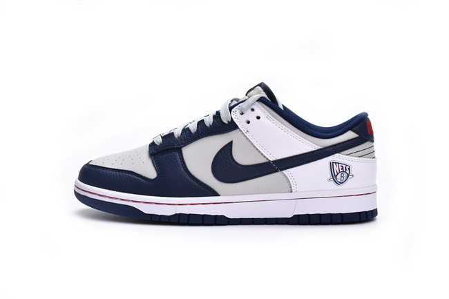 Men's Dunk Low Navy/Grey Shoes 0399 Men's Dunk Low Navy/Grey Shoes 0399